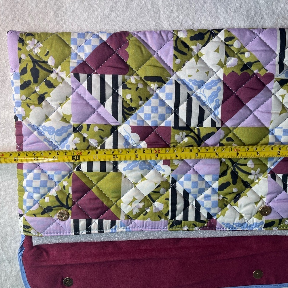 NWOT Paper Source Multi Color Fabric Tablet or Computer Sleeve. - Picture 6 of 8